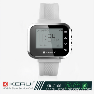 Wireless Waiter Service Calling System Watch Pager (KR-C166)